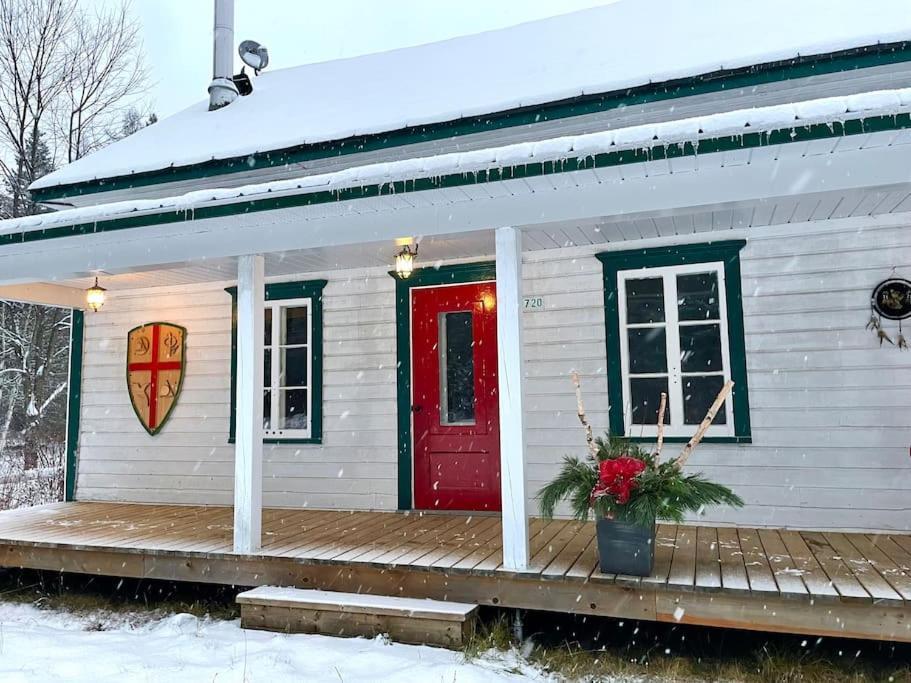 Chalets Nabu La Sacacomie - Riviere - Billard Saint-Alexis-des-Monts Esterno foto
