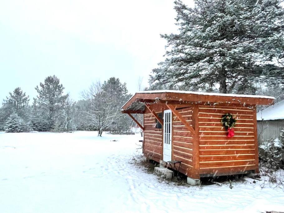 Chalets Nabu La Sacacomie - Riviere - Billard Saint-Alexis-des-Monts Esterno foto